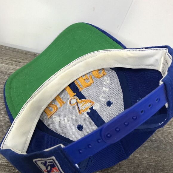 Vintage 90s St. Louis Blues The Game Snapback Hat Cap NHL Hockey - Picture 10 of 13